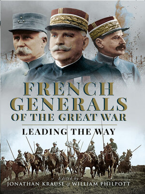 cover image of French Generals of the Great War